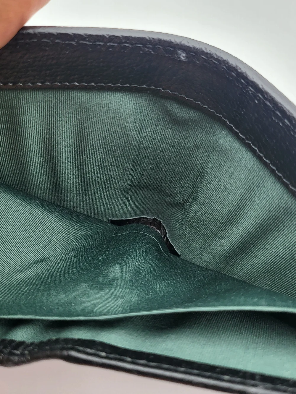 Gucci Black Leather Ophidia Web Bi-fold Wallet..834271.